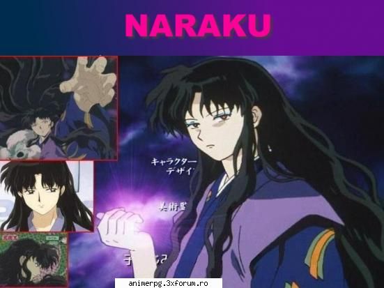 personaje negative:) alta naraku