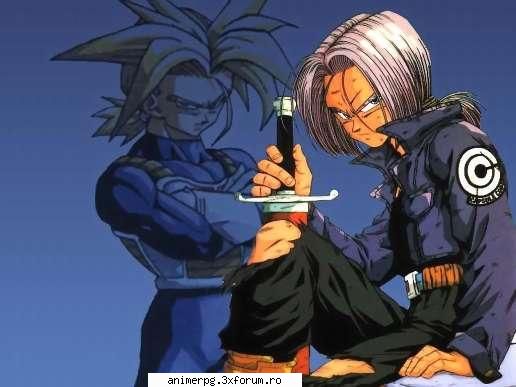 personajul preferat trunks!