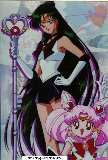 sailor pluton e sailor meiou