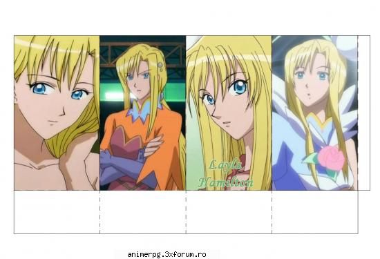 poze animeul kaleido star alta