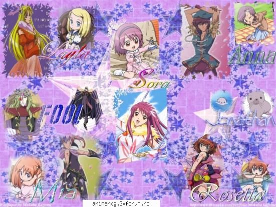 poze animeul kaleido star scoateti voi alea