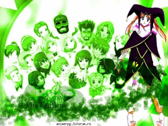 poze animeul kaleido star mia
