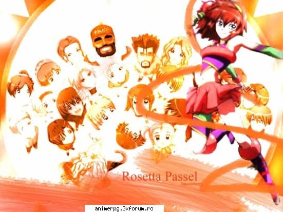 poze animeul kaleido star rosseta
