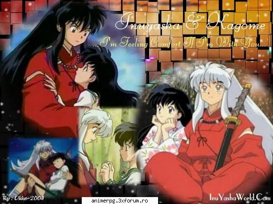 kagome cea mai frumoasa screen server pus numele: inuyasha sotul ei!!!!am poze dovada!!!!
