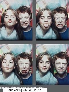 ron si hermione poze