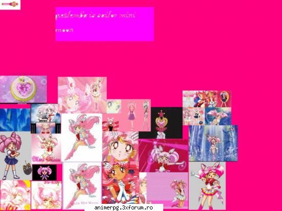 Poze - si ultima cu sailor chibi-moon - Galerie Sailor Moon
