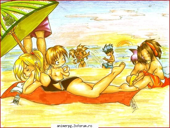anna si yoh - da..deoarece...anna shi yoh vor aveam un copil pe - Shaman King