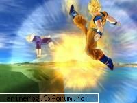 poze Dragon Ball Z - Goku lovindu-l p Vegeta!!! - Galerie Dragon Ball Z