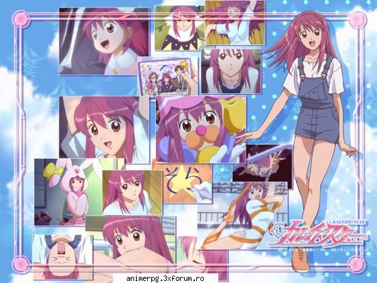 poze cu animeul kaleido star - alta....cu sora - Kaleido Star