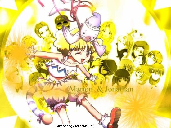 poze cu animeul kaleido star - marion & jonathan - Kaleido Star