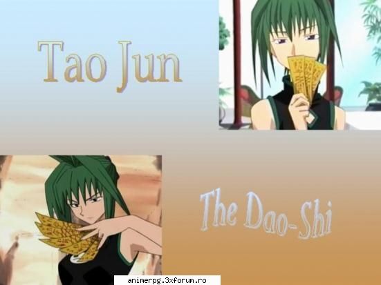 rpg shaman king - Eu as vrea sa fiu Tao Jun - Shaman King